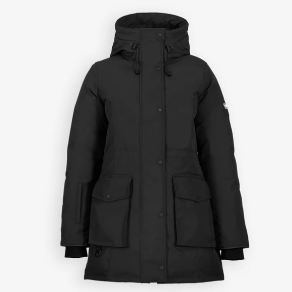 Wuxly Vegan Doe Parka made in Canada - Picture 1 of 6